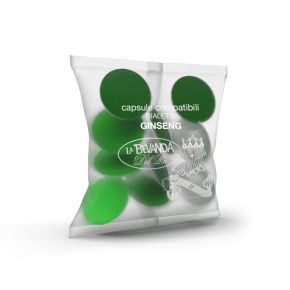 10 CAPSULE DI GINSENG LA BEVANDA DEL RE' COMPATIBILE BIALETI ALLUMINIO