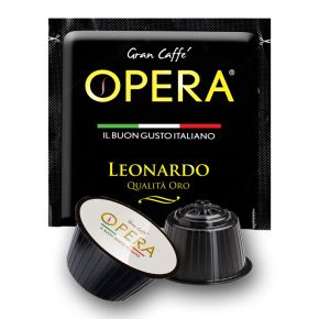 100 Capsule compatibili Dolce Gusto Gran Caffè Opera miscela Leonardo