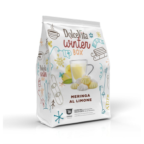 16 CAPSULE DI MERINGA AL LIMONE DOLCE VITA COMPATIBILI DOLCE GUSTO