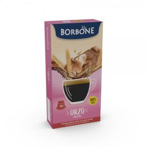 10 CAPSULE DI ESPRESSO D'ORZO BORBONE PER MACCHINE NESPRESSO