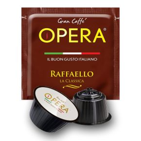 300 Capsule compatibili Dolce Gusto Gran Caffè Opera miscela Raffaello