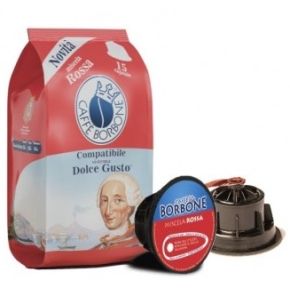 630 CAPSULE DI CAFFE' BORBONE MISCELA ROSSA COMPATIBILE DOLCE GUSTO