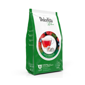 16 CAPSULE DI INFUSO AI FRUTTI DI BOSCO DOLCE VITA COMPATIBILI DOLCE GUSTO