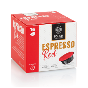 16 Capsule Touch Coffee System Miscela RED