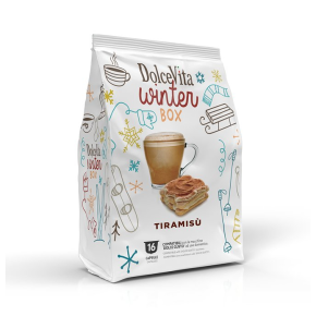 16 CAPSULE DI TIRAMISU' DOLCE VITA COMPATIBILI DOLCE GUSTO