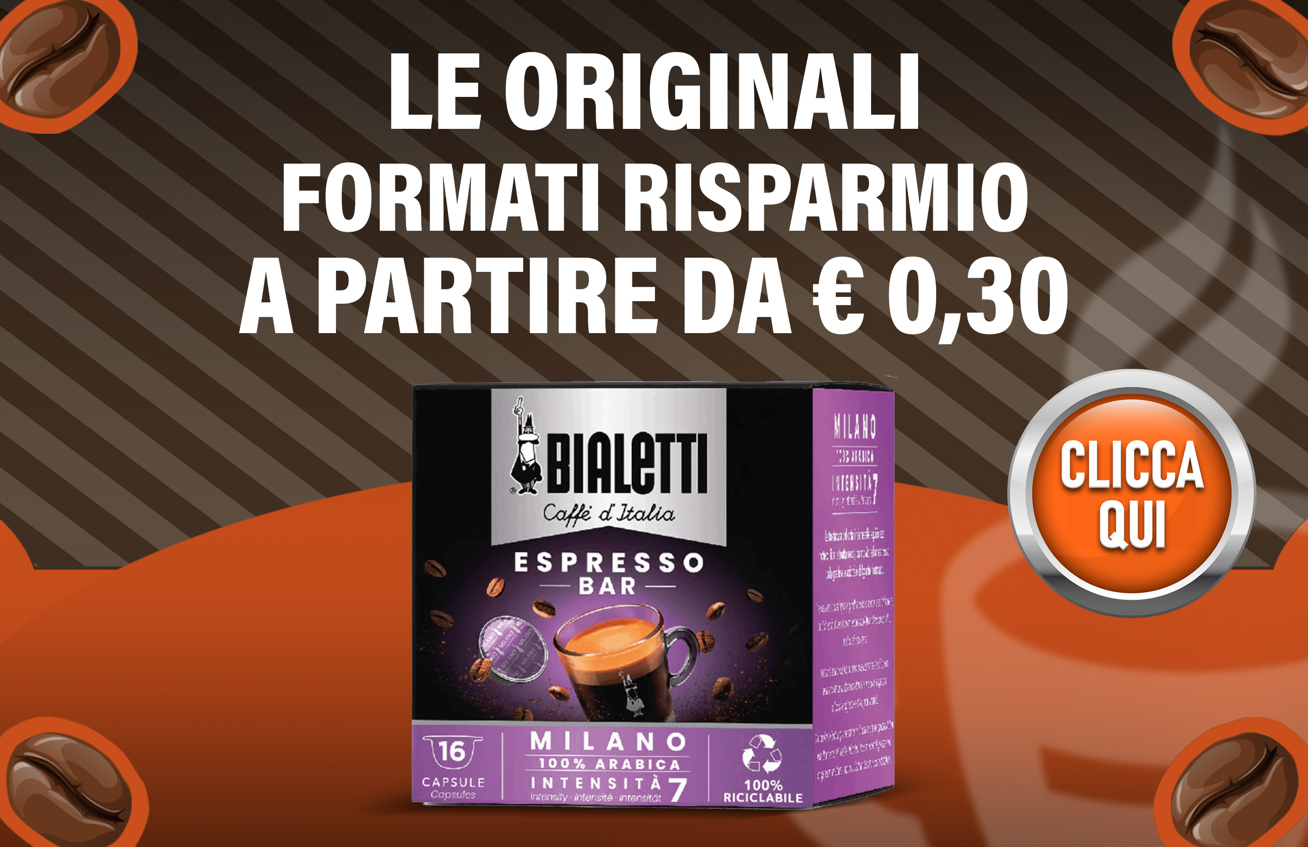 Macchina caffè 40€ sconto